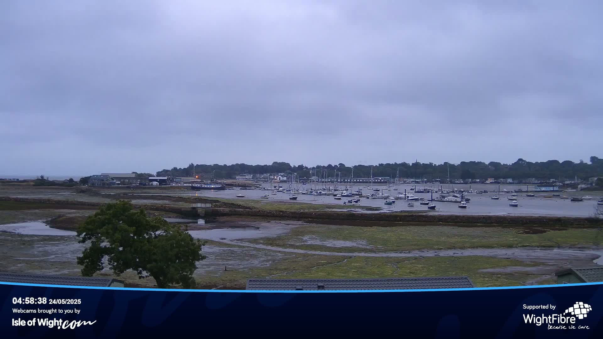 Bembridge Harbour Live Cam -  Isle of Wight, South East, England, United Kingdom