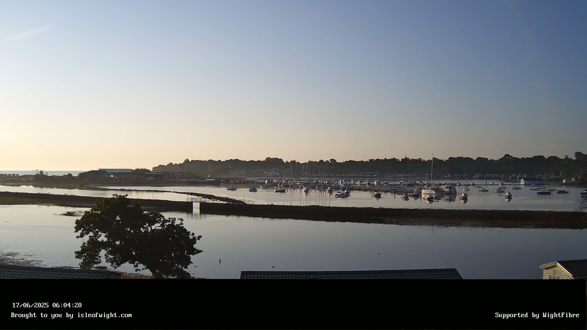 Bembridge Harbour Live Cam -  Isle of Wight, South East, England, United Kingdom