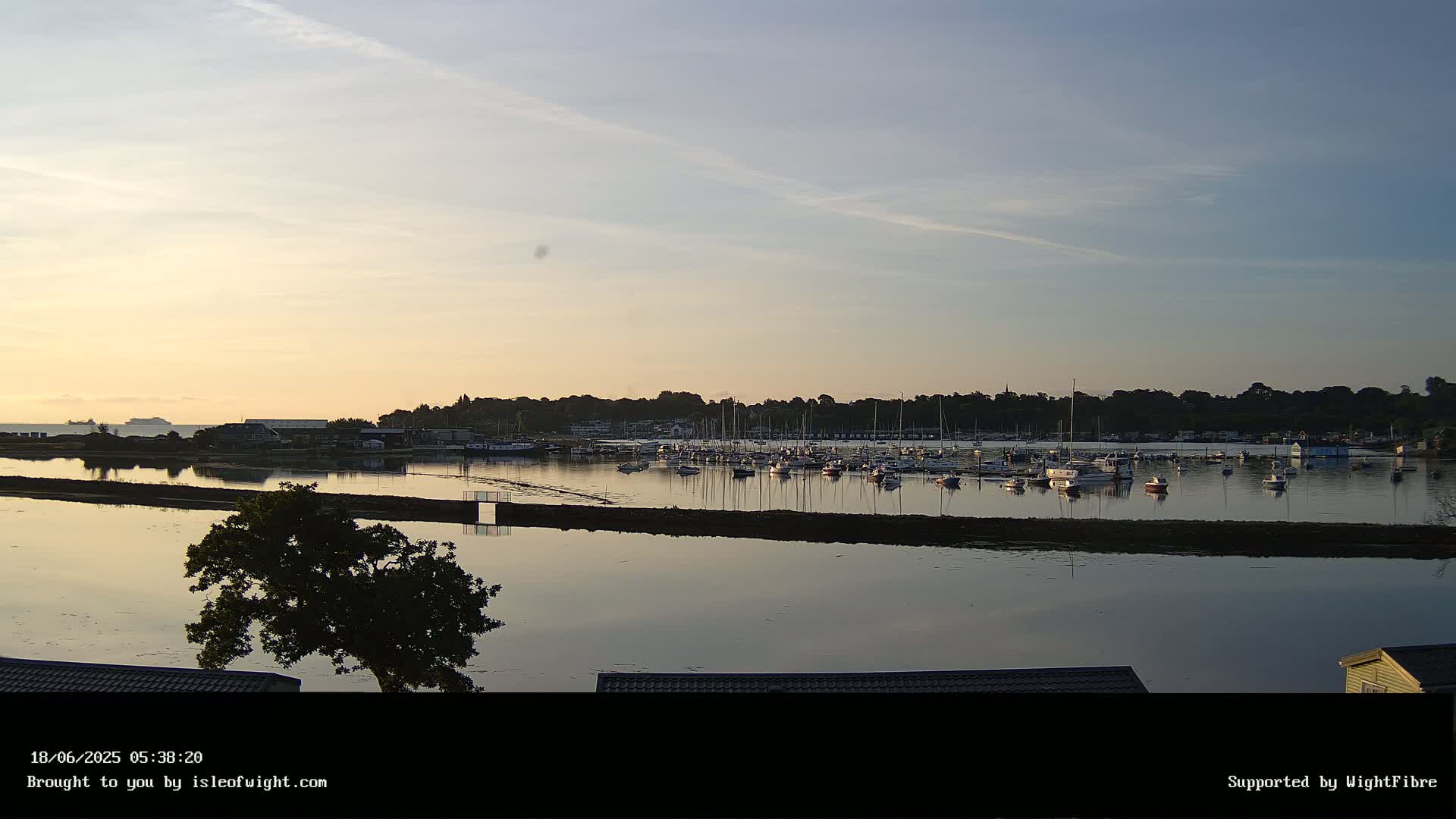Bembridge Harbour Live Cam -  Isle of Wight, South East, England, United Kingdom