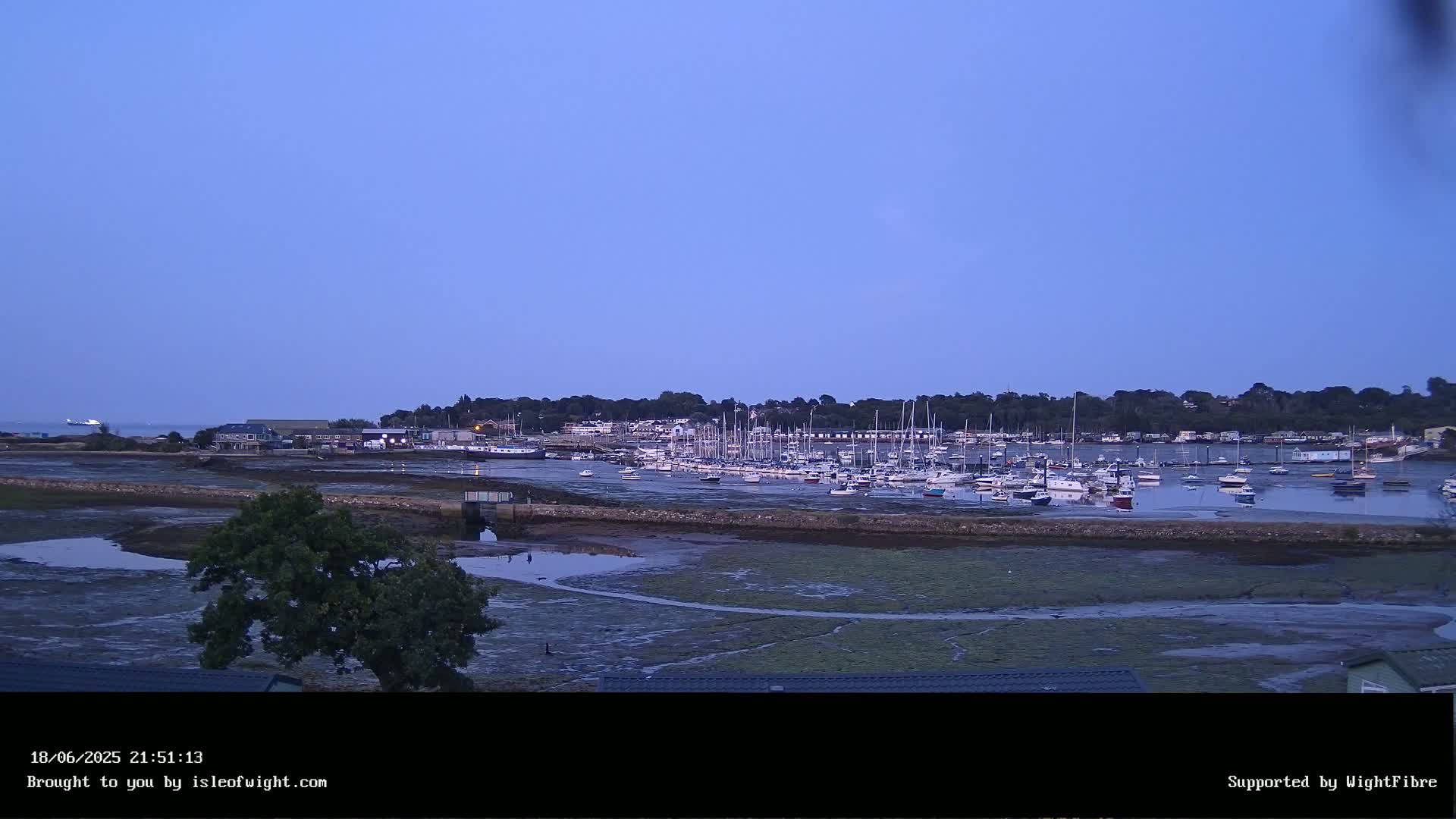 Bembridge Harbour Live Cam -  Isle of Wight, South East, England, United Kingdom