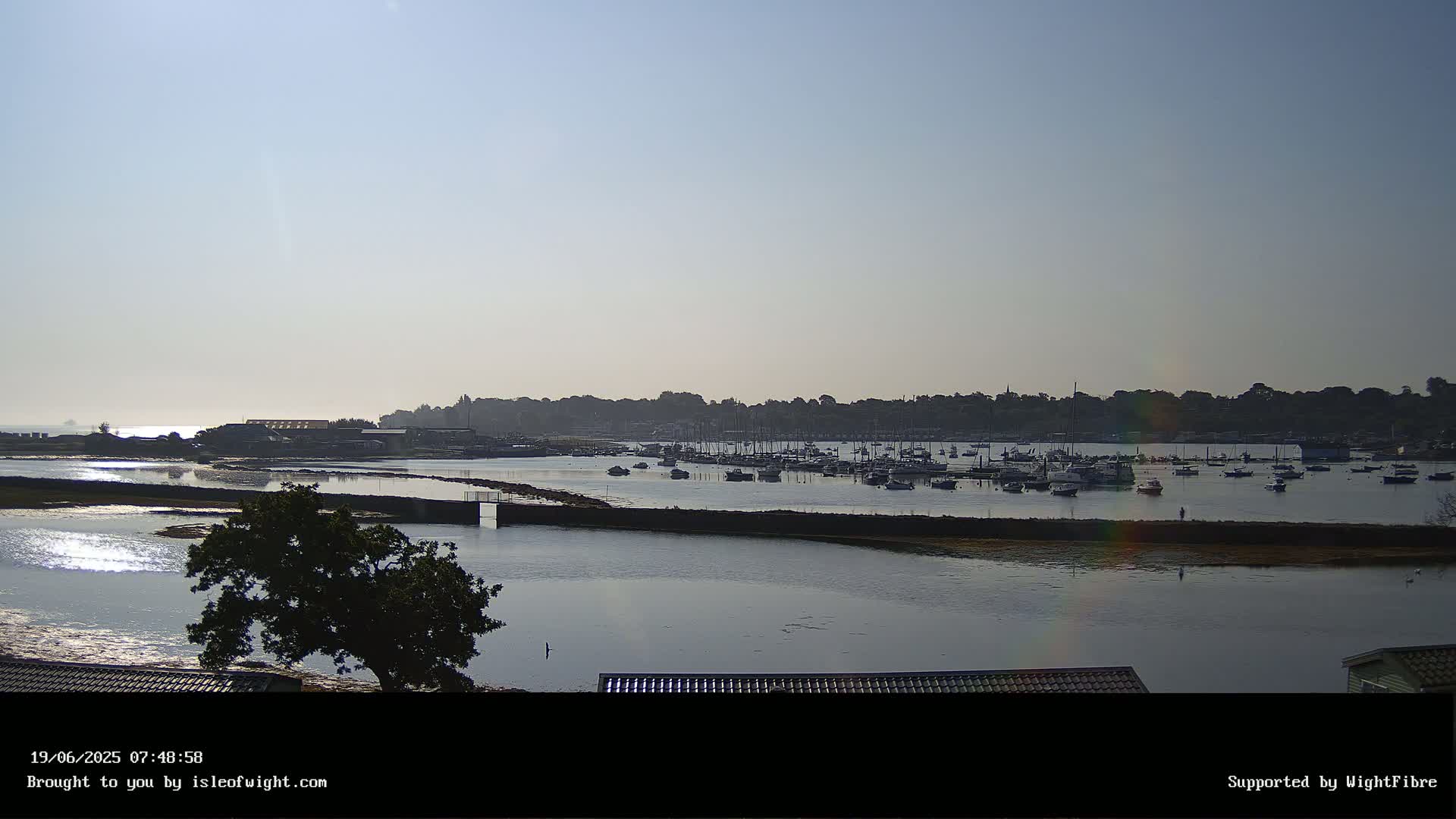 Bembridge Harbour Live Cam -  Isle of Wight, South East, England, United Kingdom