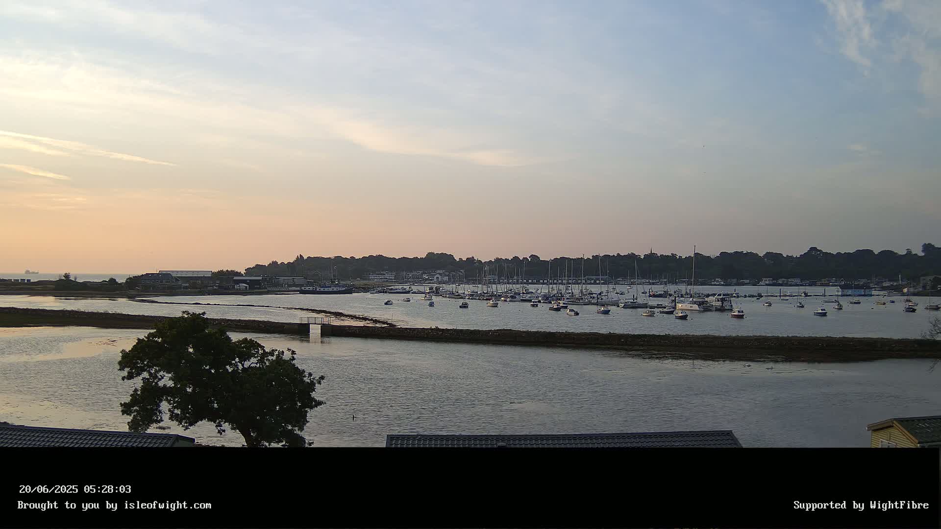 Bembridge Harbour Live Cam -  Isle of Wight, South East, England, United Kingdom