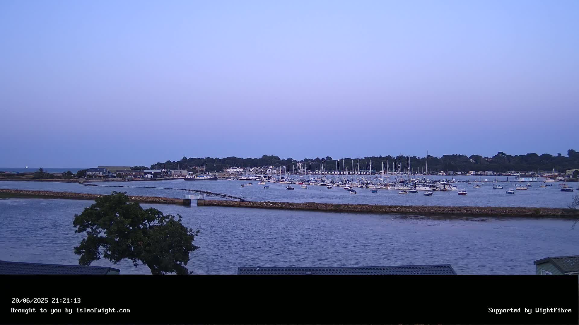 Bembridge Harbour Live Cam -  Isle of Wight, South East, England, United Kingdom
