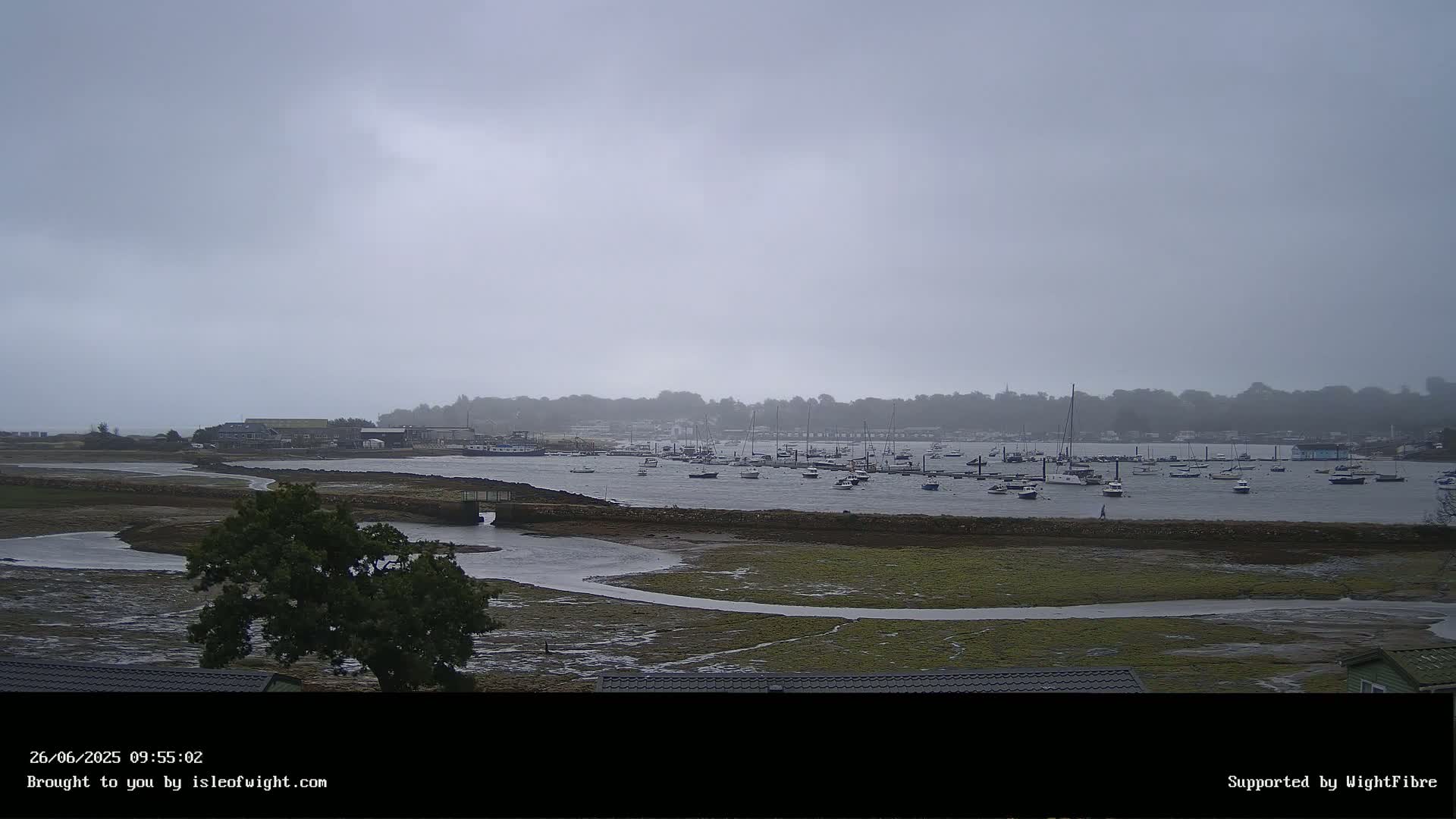 Bembridge Harbour Live Cam -  Isle of Wight, South East, England, United Kingdom