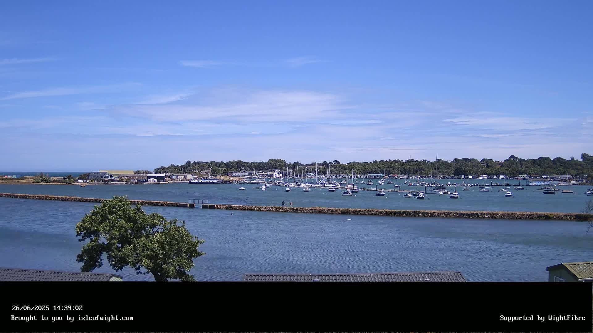 Bembridge Harbour Live Cam -  Isle of Wight, South East, England, United Kingdom