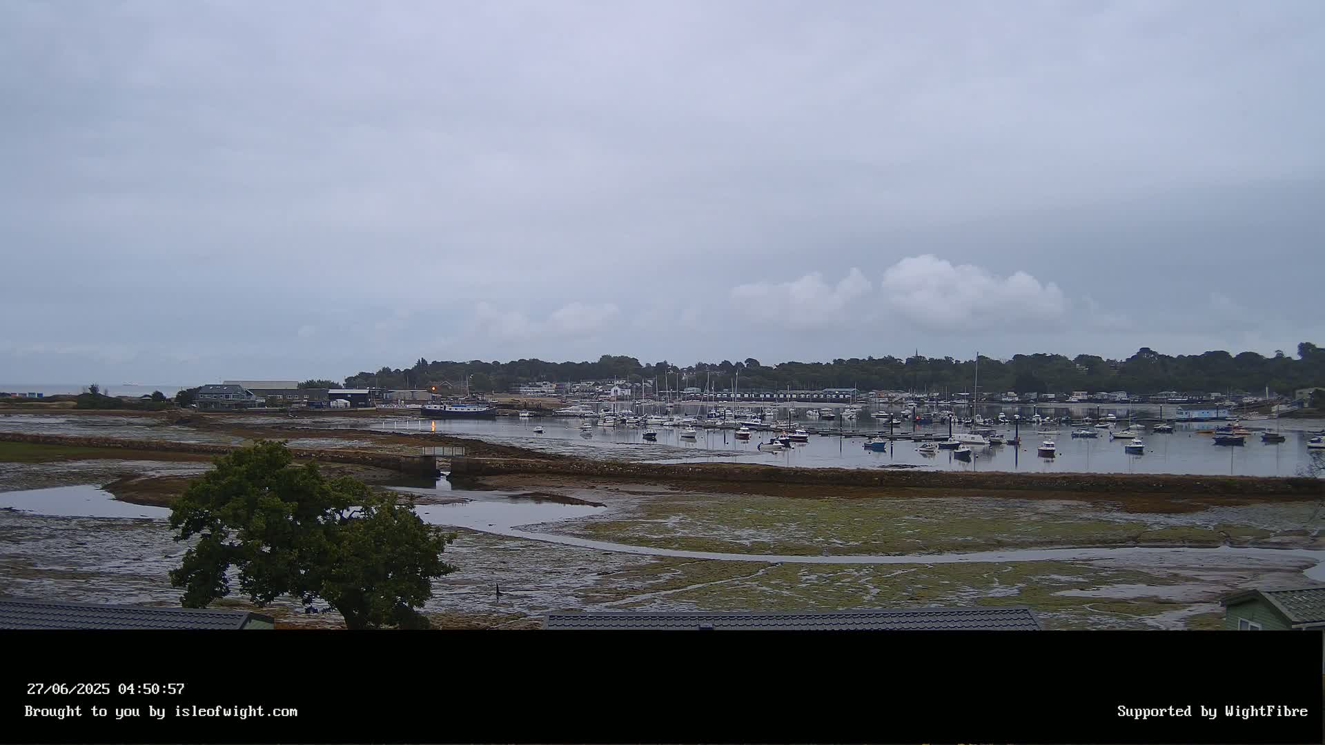 Bembridge Harbour Live Cam -  Isle of Wight, South East, England, United Kingdom