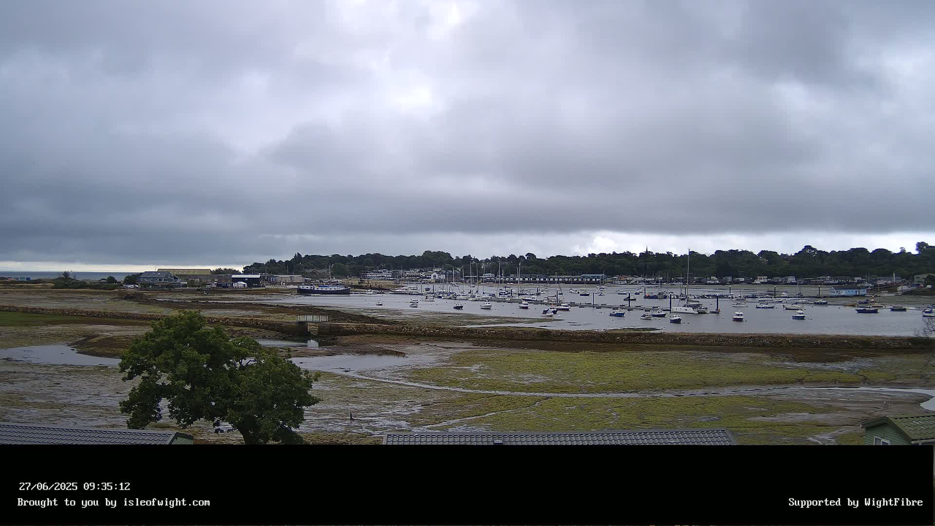 Bembridge Harbour Live Cam -  Isle of Wight, South East, England, United Kingdom