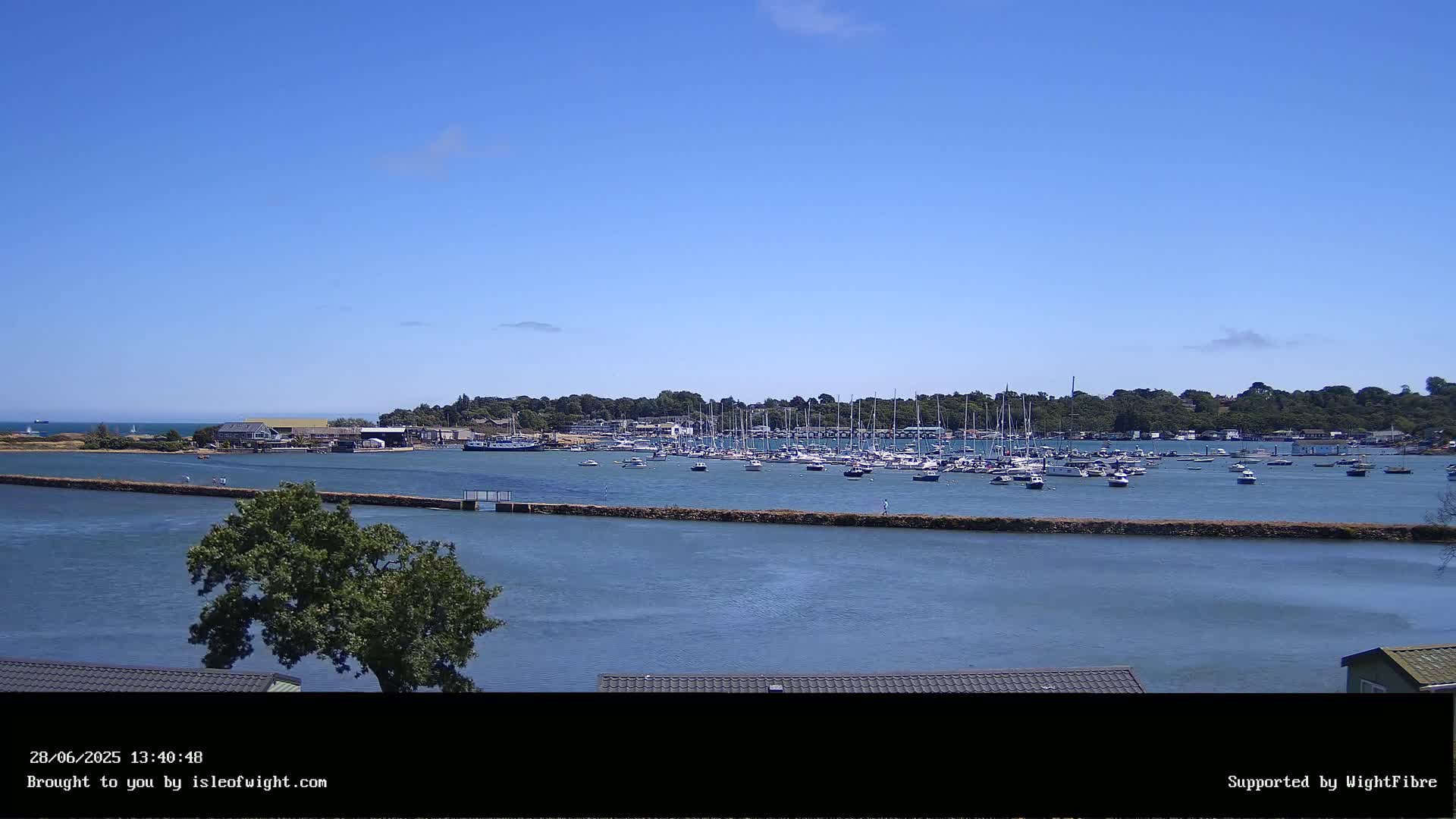 Bembridge Harbour Live Cam -  Isle of Wight, South East, England, United Kingdom