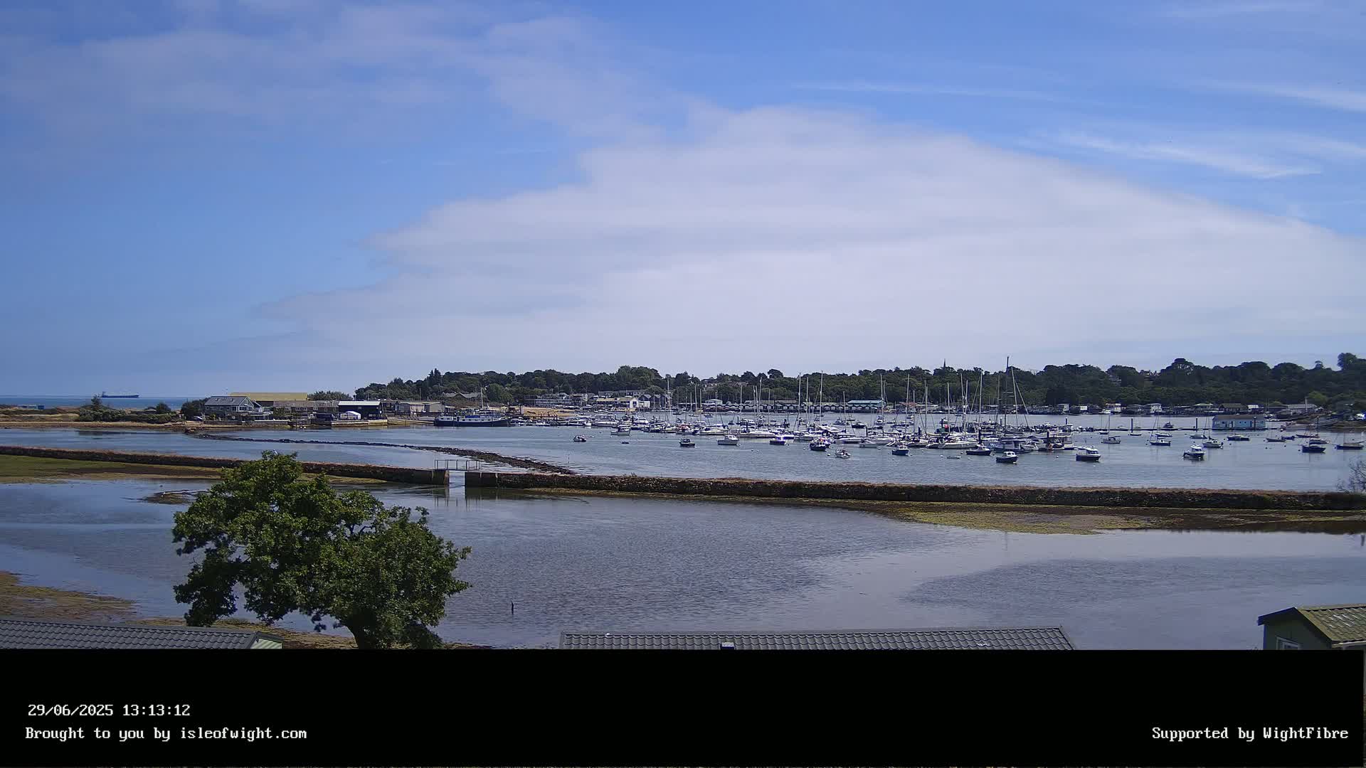 Bembridge Harbour Live Cam -  Isle of Wight, South East, England, United Kingdom