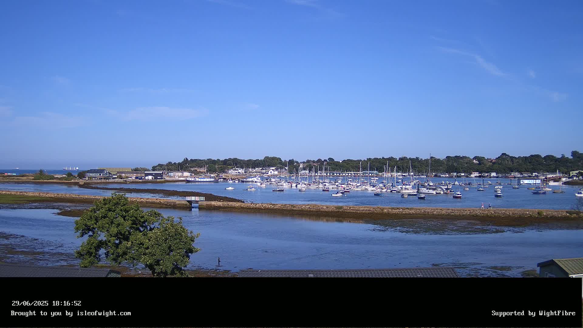 Bembridge Harbour Live Cam -  Isle of Wight, South East, England, United Kingdom