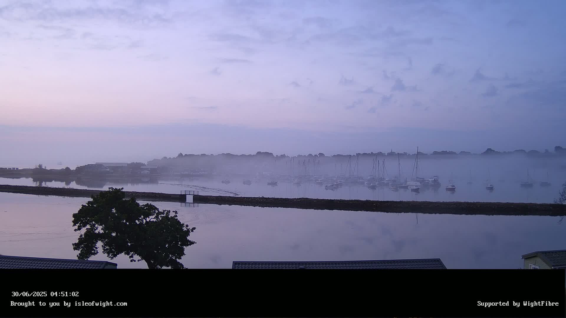 Bembridge Harbour Live Cam -  Isle of Wight, South East, England, United Kingdom