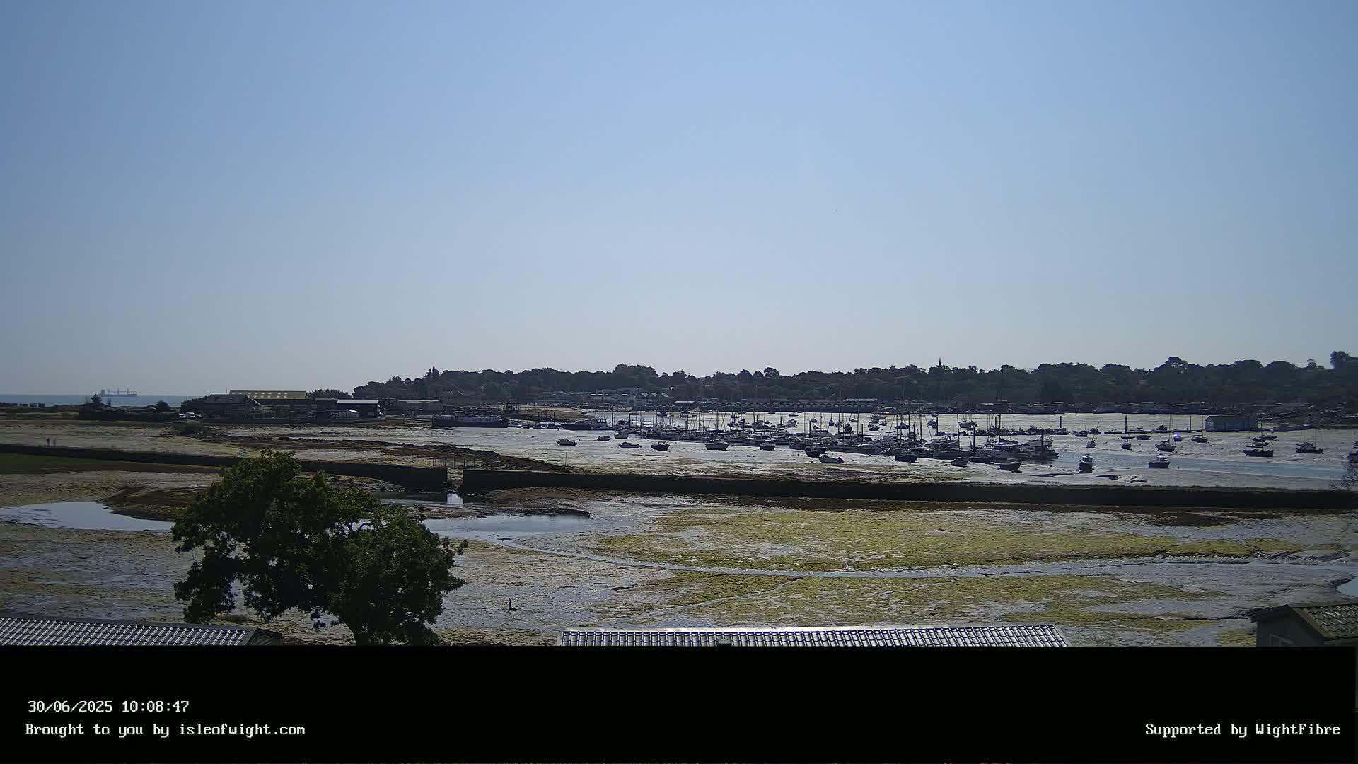 Bembridge Harbour Live Cam -  Isle of Wight, South East, England, United Kingdom
