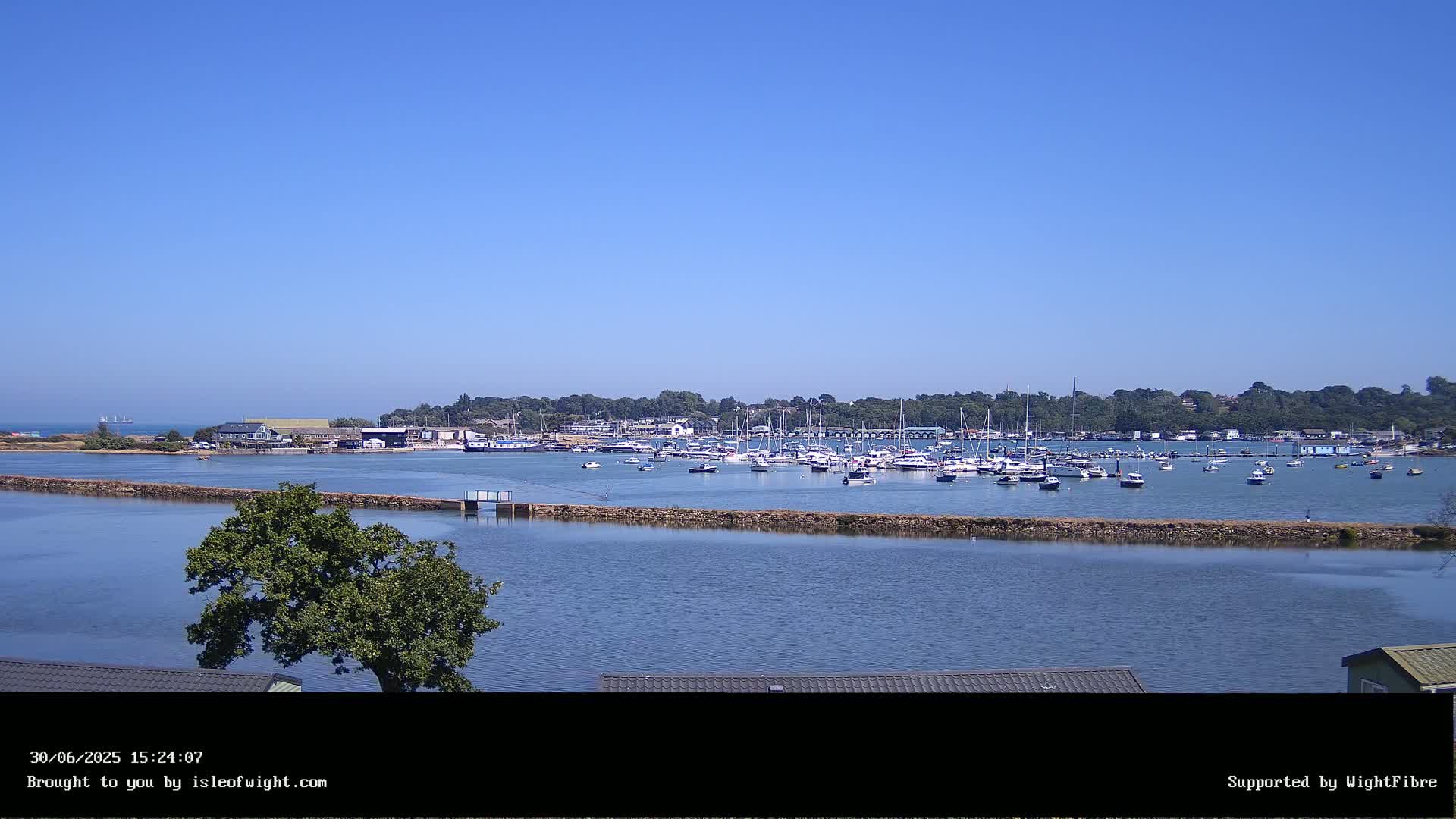 Bembridge Harbour Live Cam -  Isle of Wight, South East, England, United Kingdom