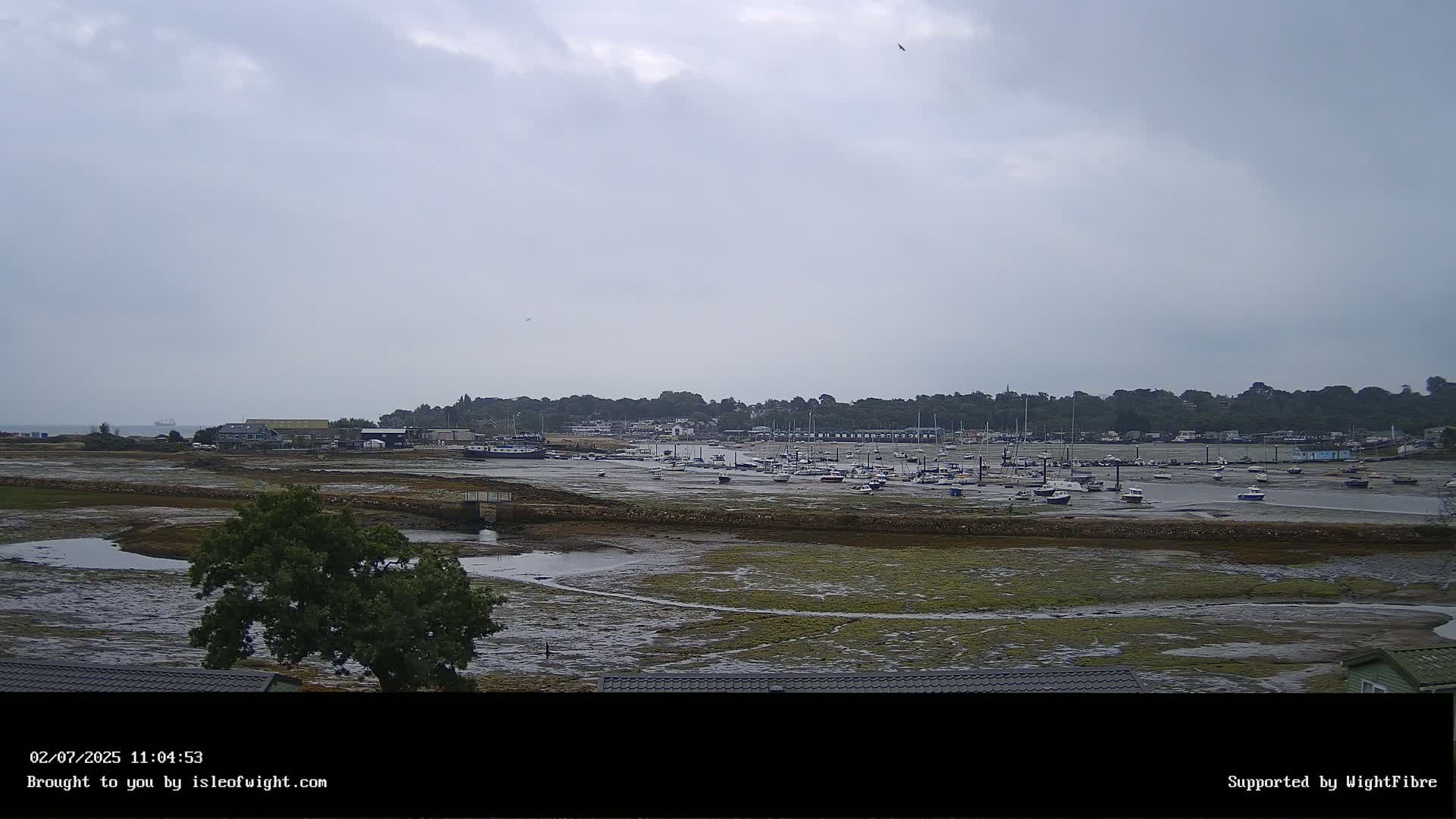 Bembridge Harbour Live Cam -  Isle of Wight, South East, England, United Kingdom