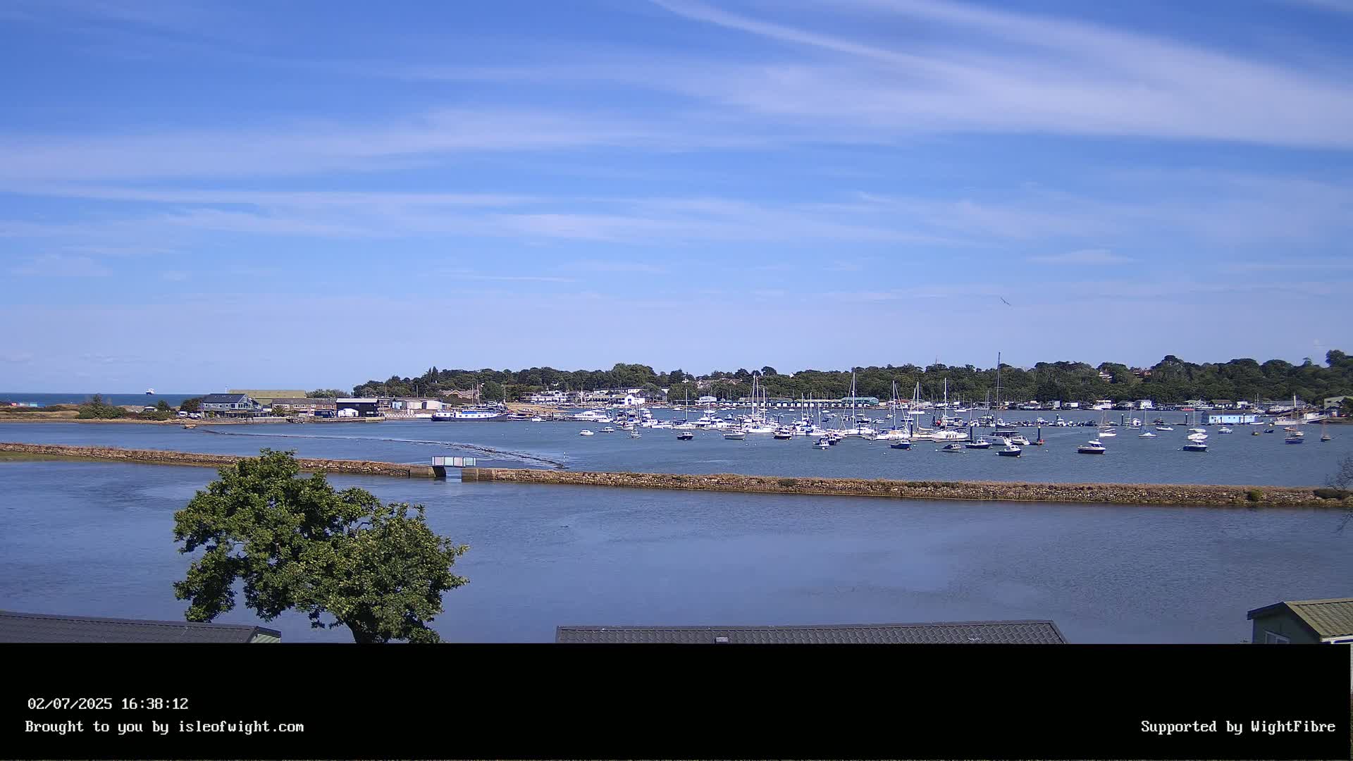 Bembridge Harbour Live Cam -  Isle of Wight, South East, England, United Kingdom