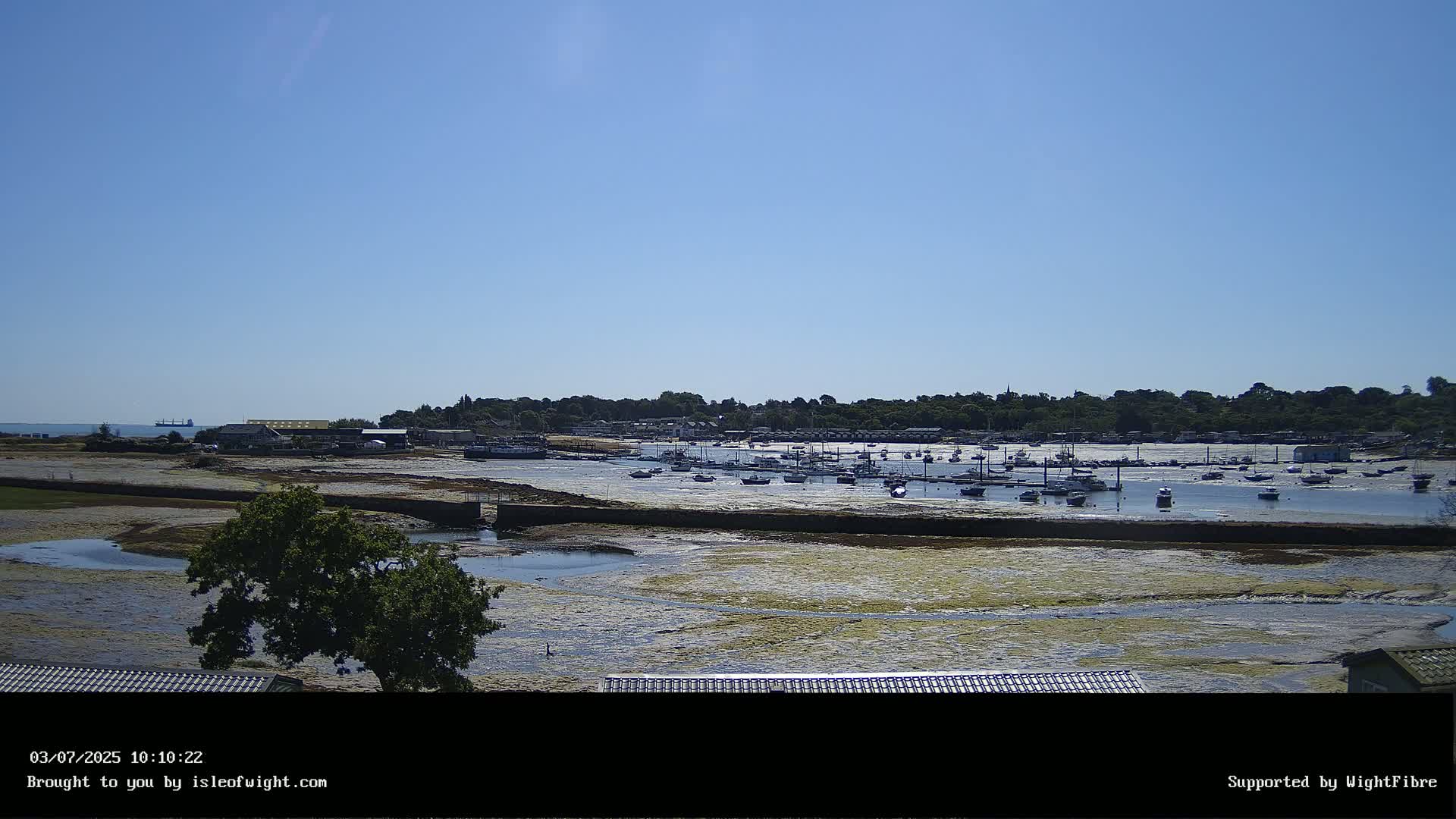 Bembridge Harbour Live Cam -  Isle of Wight, South East, England, United Kingdom