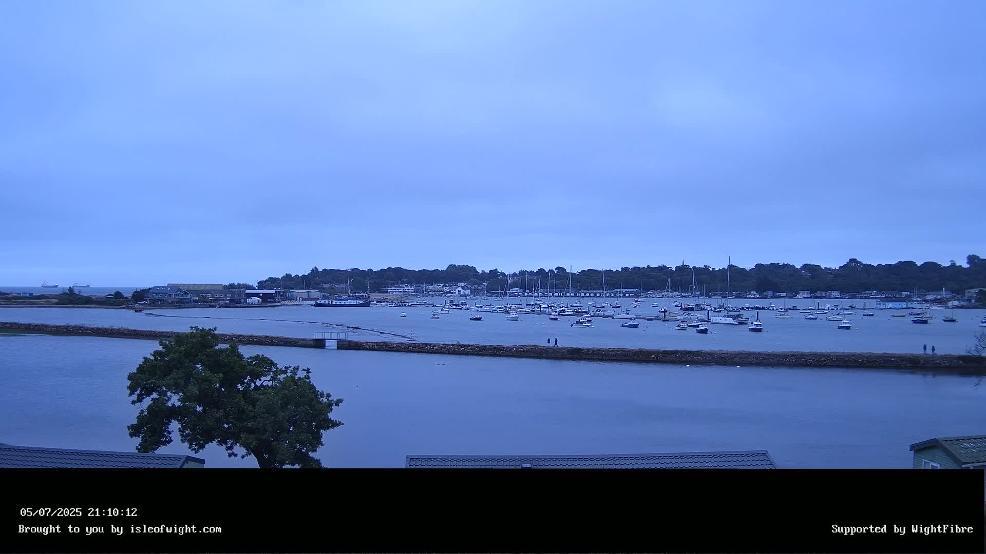 Bembridge Harbour Live Cam -  Isle of Wight, South East, England, United Kingdom