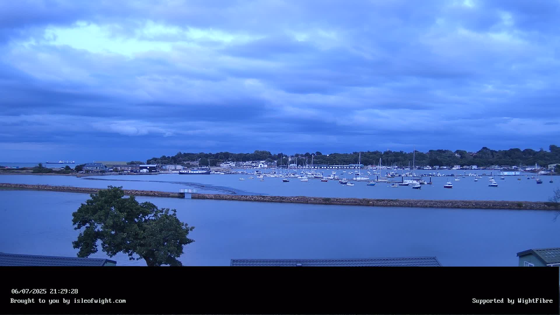 Bembridge Harbour Live Cam -  Isle of Wight, South East, England, United Kingdom