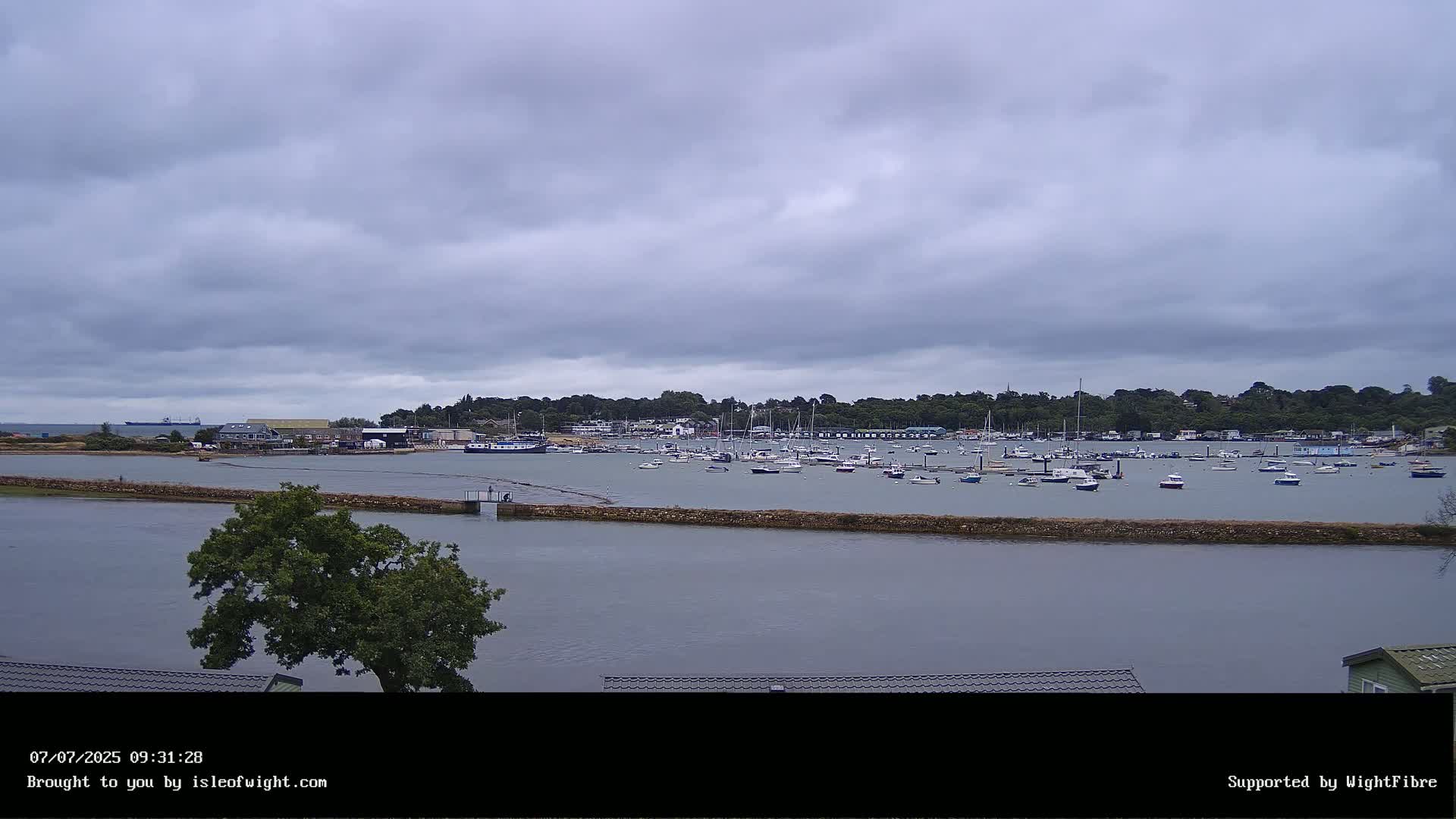 Bembridge Harbour Live Cam -  Isle of Wight, South East, England, United Kingdom