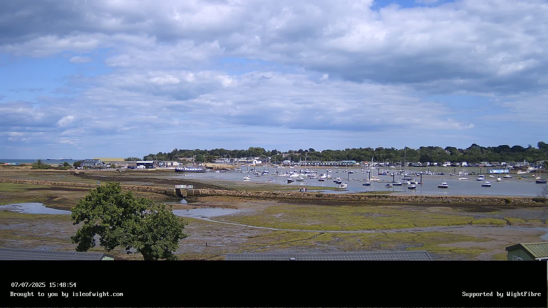 Bembridge Harbour Live Cam -  Isle of Wight, South East, England, United Kingdom