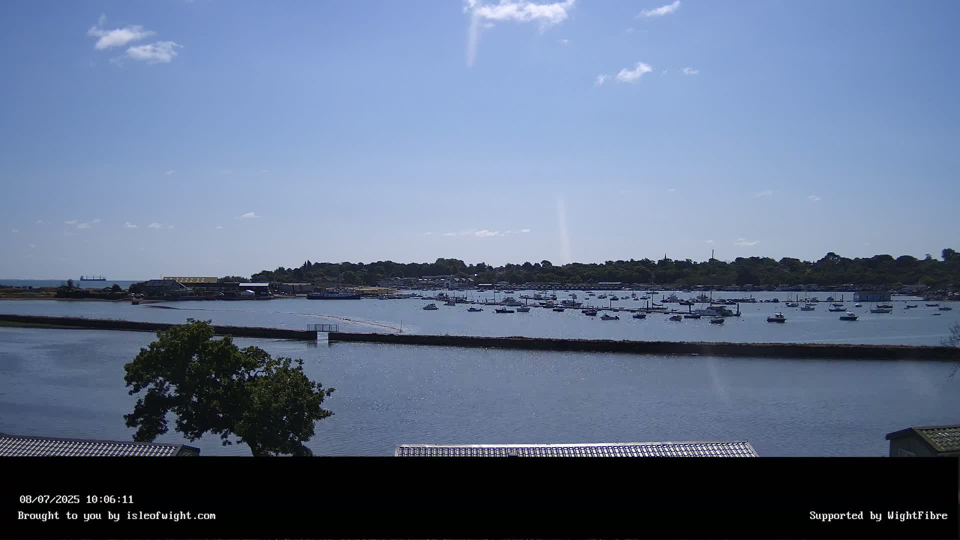 Bembridge Harbour Live Cam -  Isle of Wight, South East, England, United Kingdom