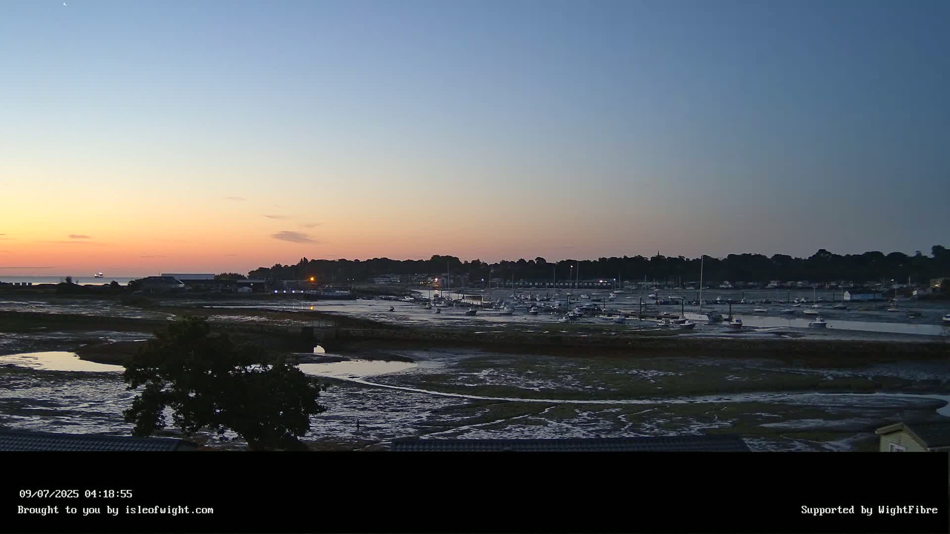 Bembridge Harbour Live Cam -  Isle of Wight, South East, England, United Kingdom