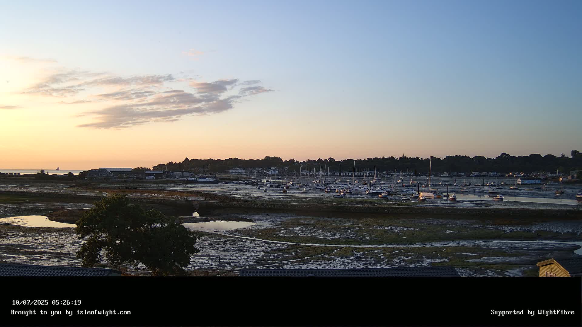 Bembridge Harbour Live Cam -  Isle of Wight, South East, England, United Kingdom