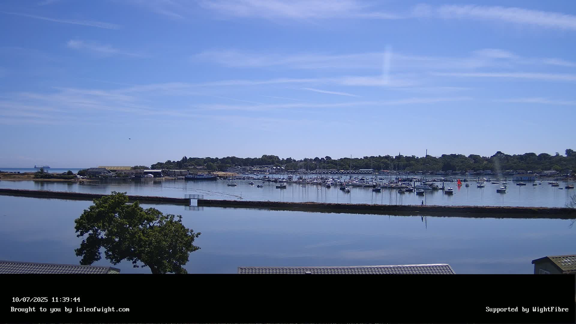 Bembridge Harbour Live Cam -  Isle of Wight, South East, England, United Kingdom
