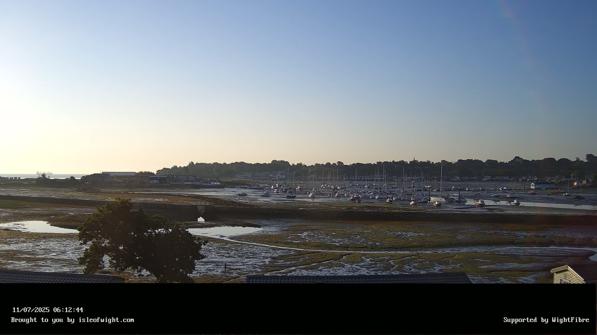 Bembridge Harbour Live Cam -  Isle of Wight, South East, England, United Kingdom