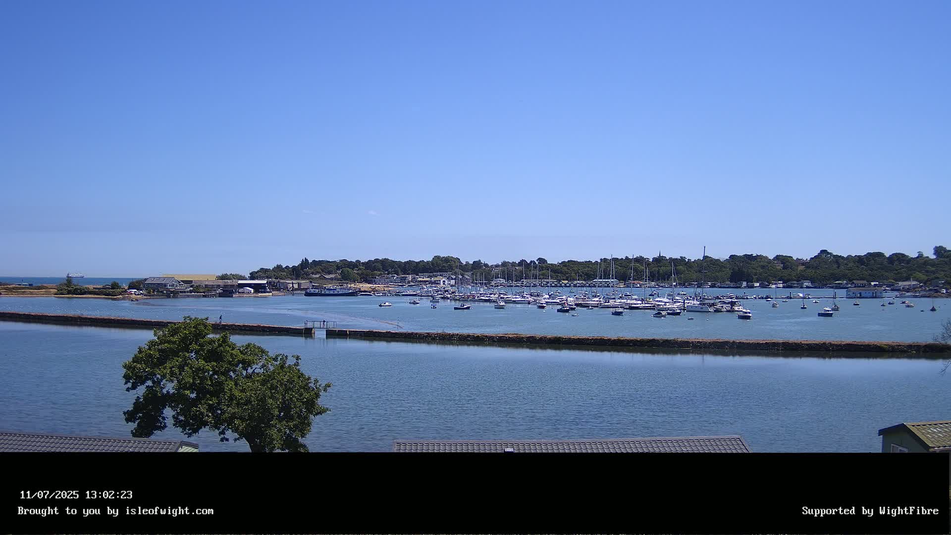 Bembridge Harbour Live Cam -  Isle of Wight, South East, England, United Kingdom