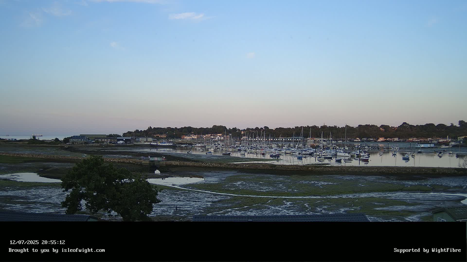 Bembridge Harbour Live Cam -  Isle of Wight, South East, England, United Kingdom