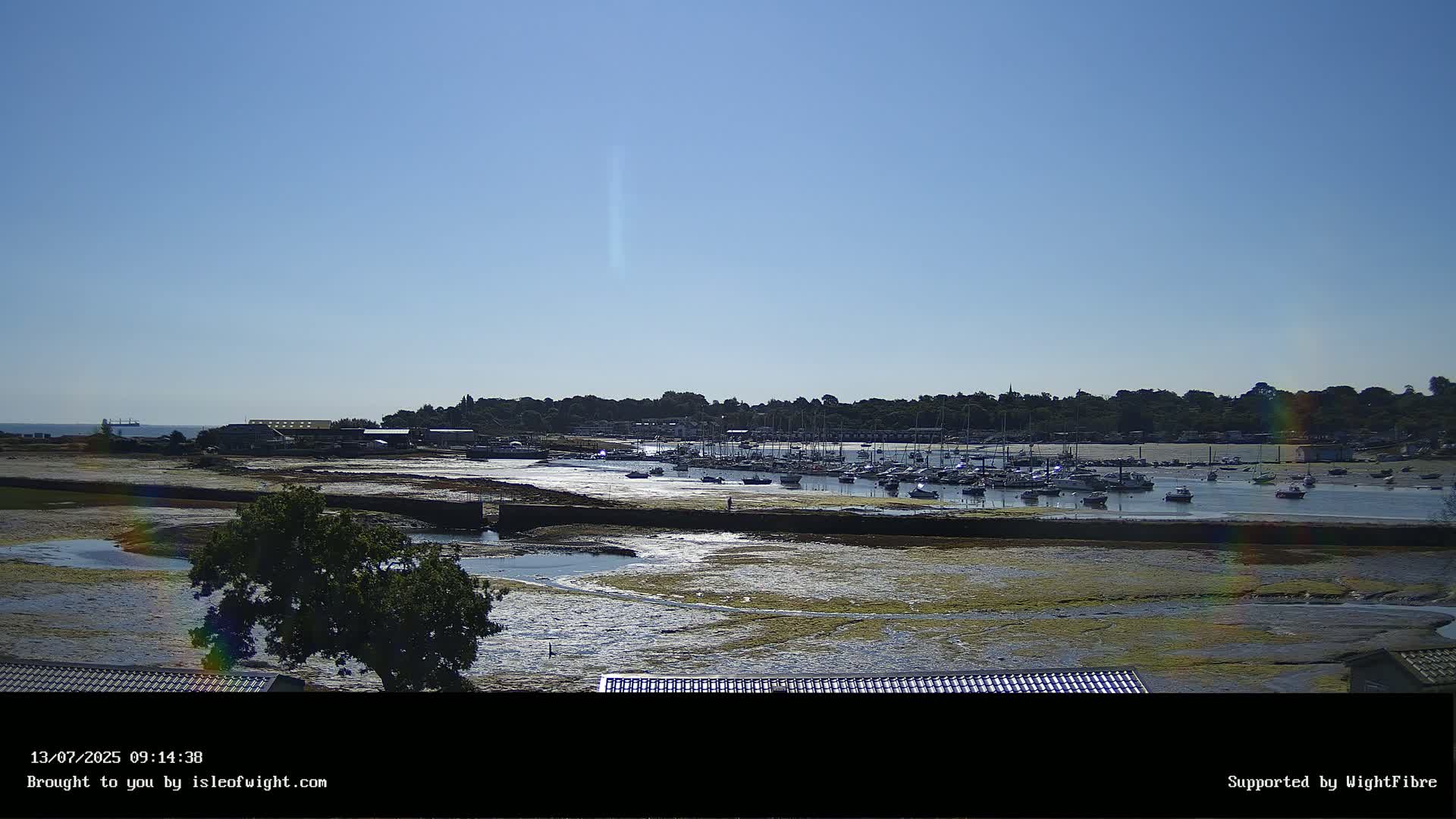 Bembridge Harbour Live Cam -  Isle of Wight, South East, England, United Kingdom