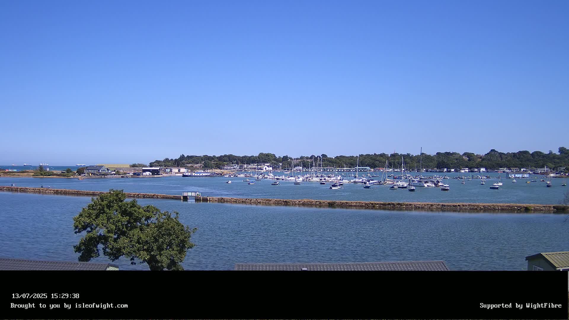 Bembridge Harbour Live Cam -  Isle of Wight, South East, England, United Kingdom