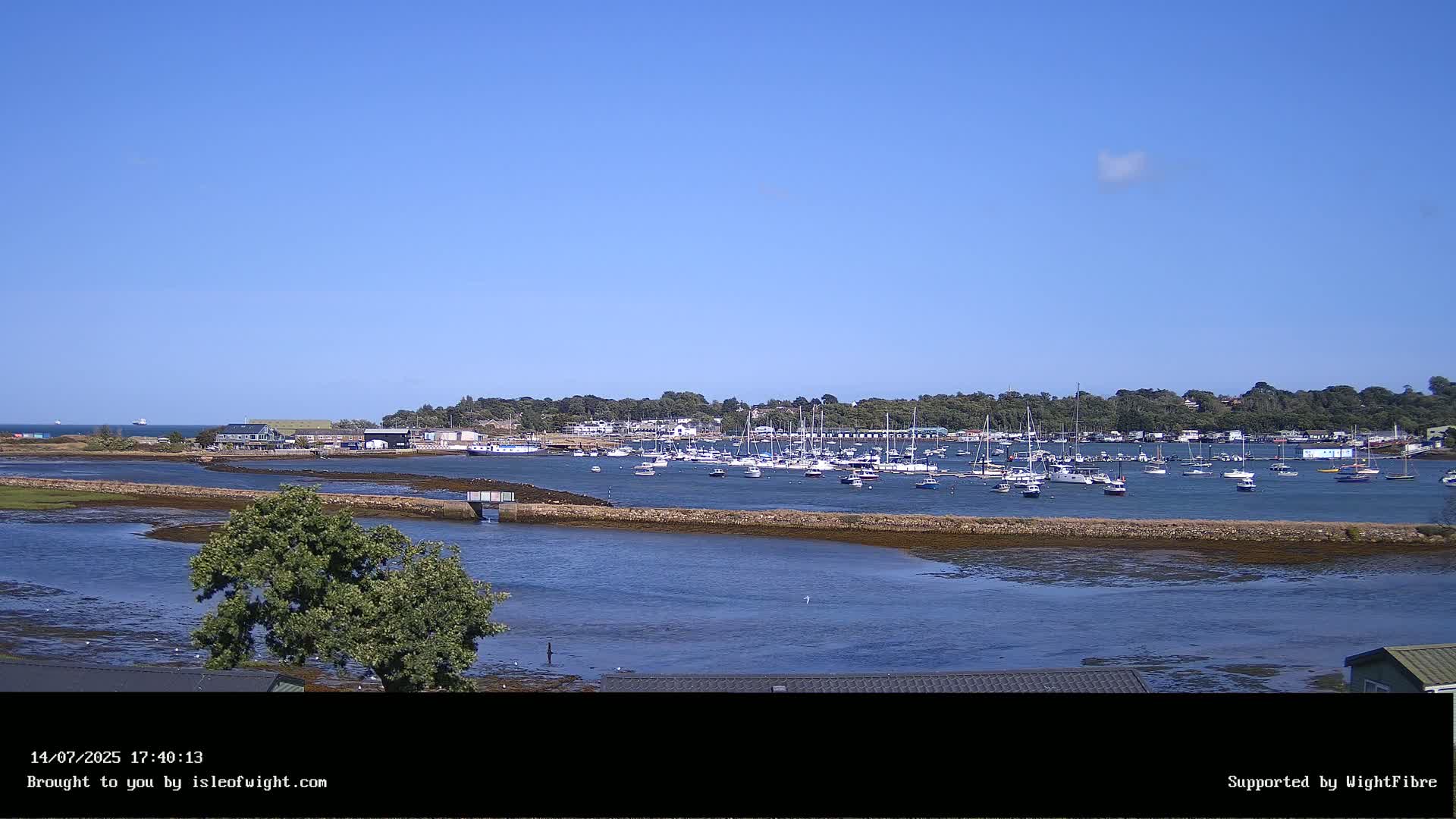 Bembridge Harbour Live Cam -  Isle of Wight, South East, England, United Kingdom