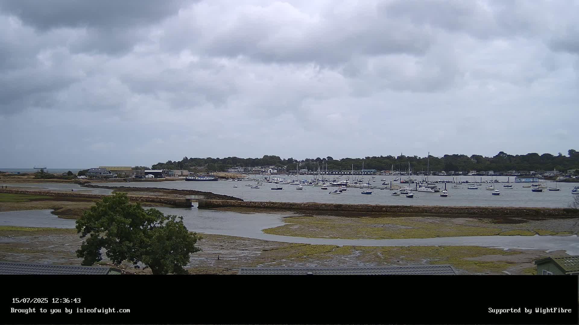 Bembridge Harbour Live Cam -  Isle of Wight, South East, England, United Kingdom