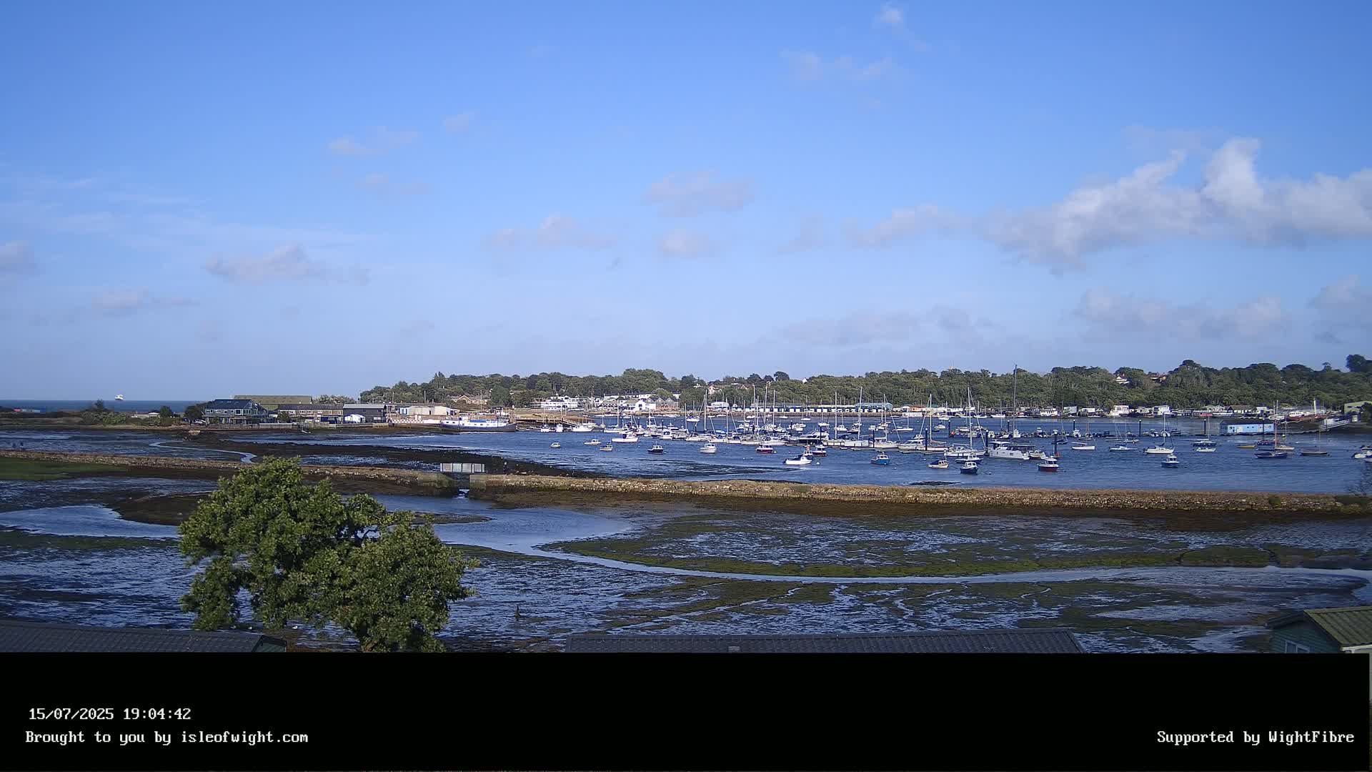 Bembridge Harbour Live Cam -  Isle of Wight, South East, England, United Kingdom