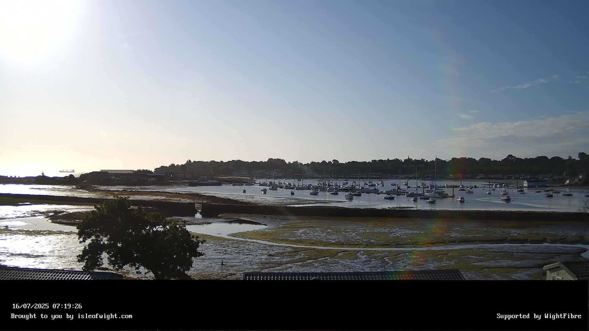 Bembridge Harbour Live Cam -  Isle of Wight, South East, England, United Kingdom
