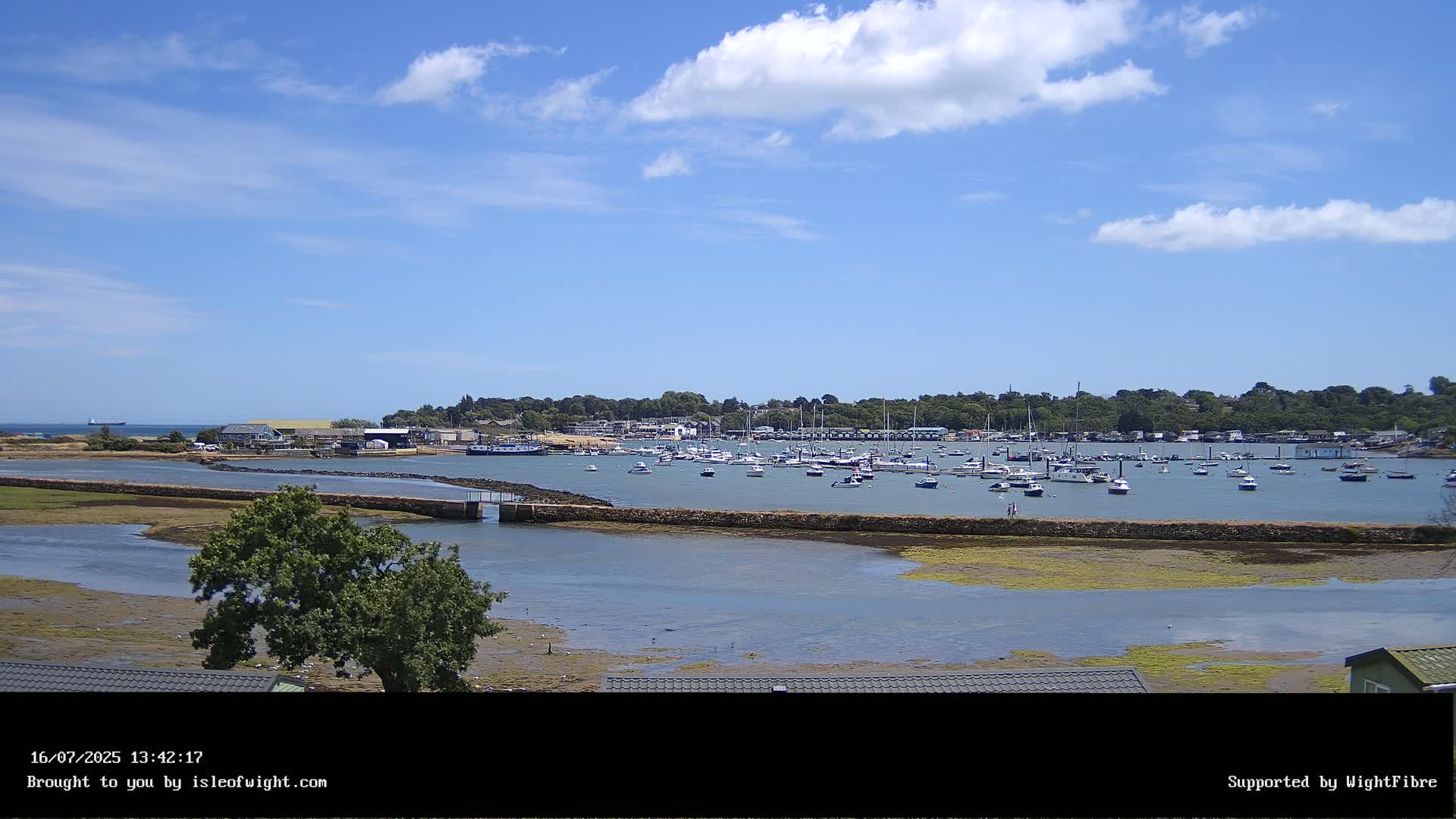 Bembridge Harbour Live Cam -  Isle of Wight, South East, England, United Kingdom