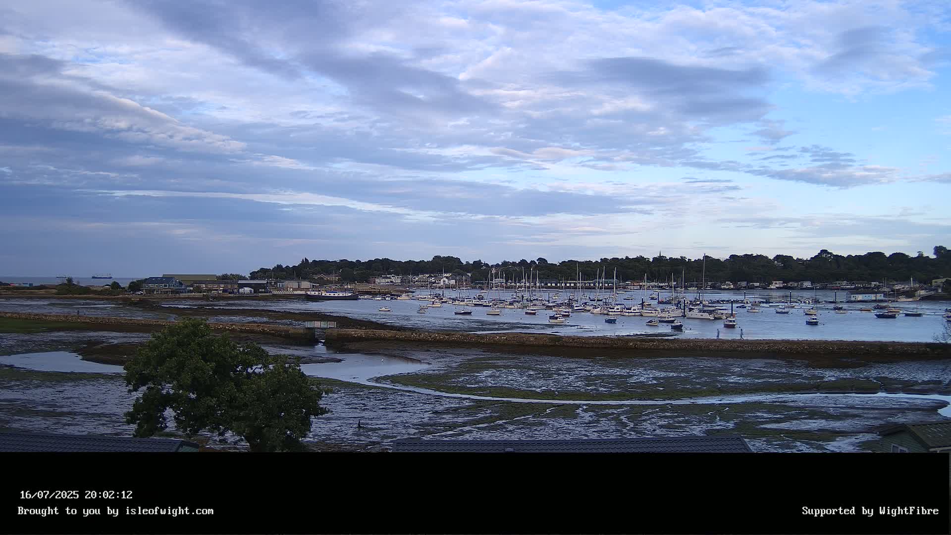 Bembridge Harbour Live Cam -  Isle of Wight, South East, England, United Kingdom