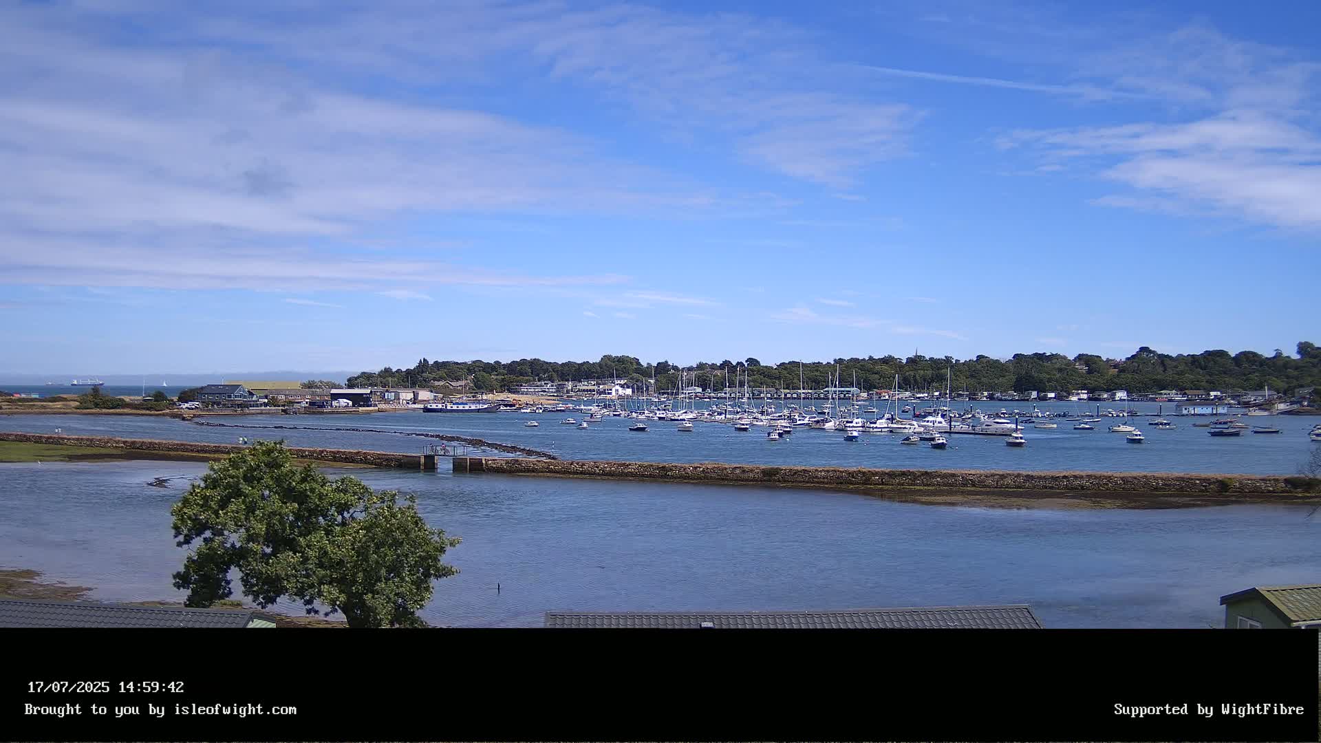 Bembridge Harbour Live Cam -  Isle of Wight, South East, England, United Kingdom