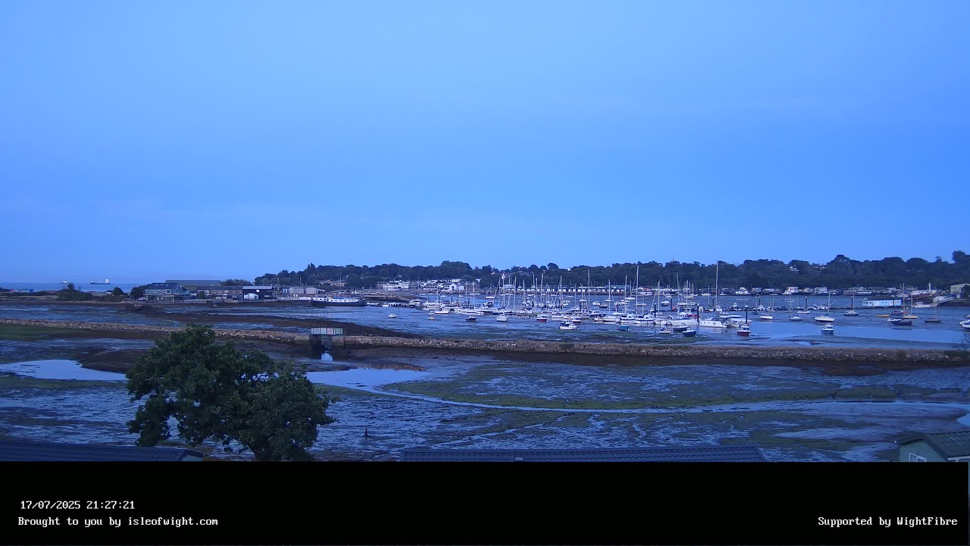 Bembridge Harbour Live Cam -  Isle of Wight, South East, England, United Kingdom