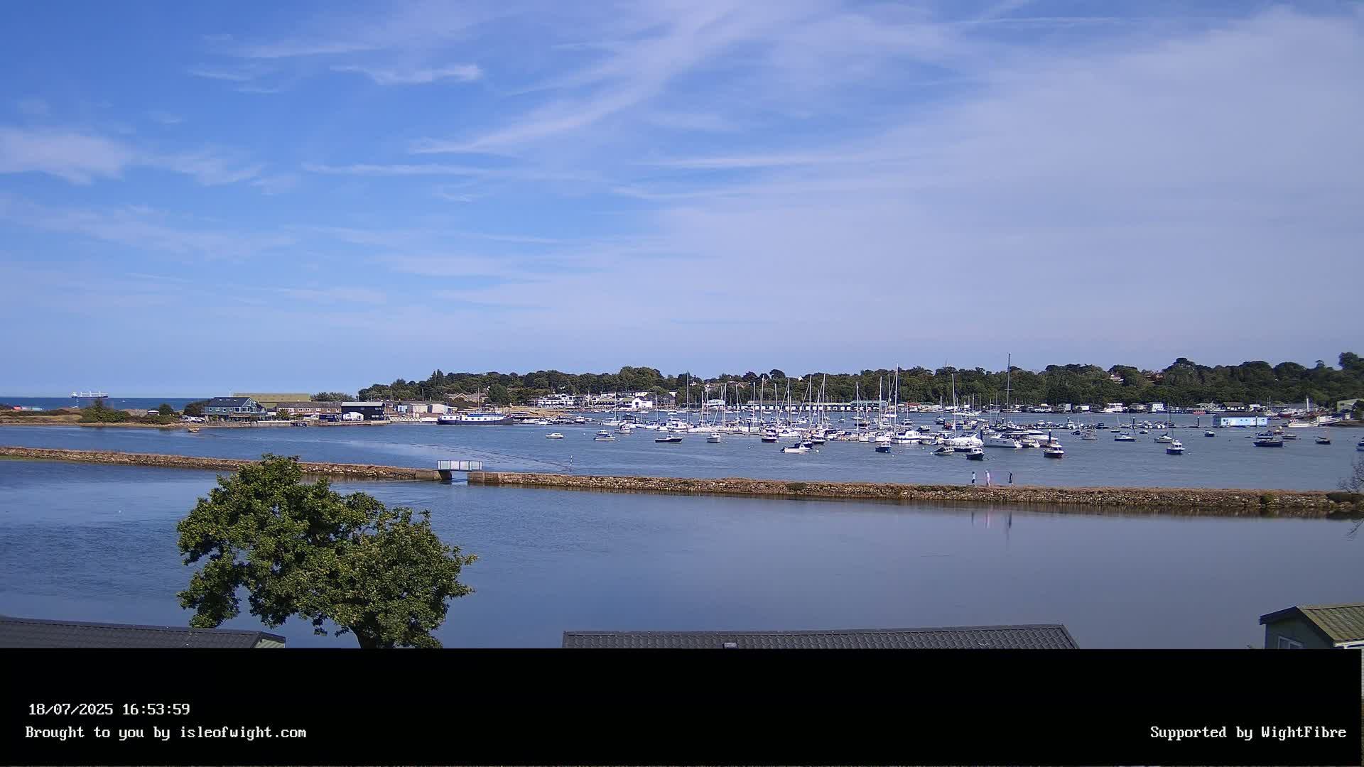Bembridge Harbour Live Cam -  Isle of Wight, South East, England, United Kingdom