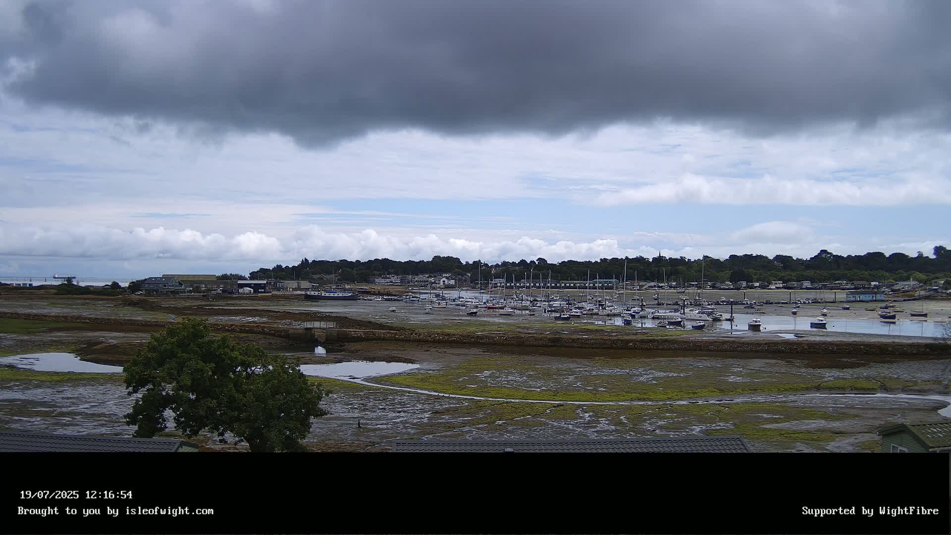Bembridge Harbour Live Cam -  Isle of Wight, South East, England, United Kingdom