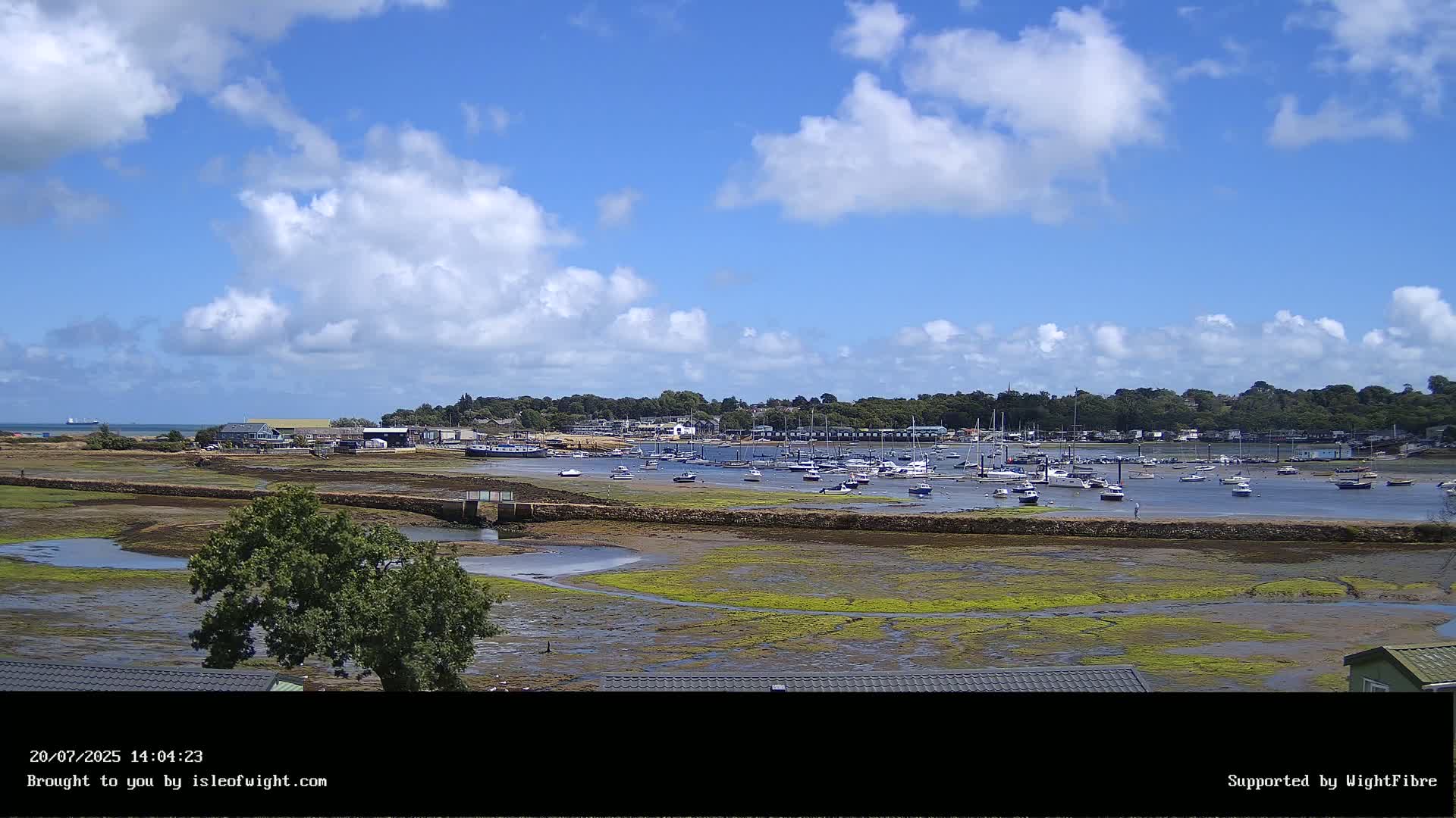 Bembridge Harbour Live Cam -  Isle of Wight, South East, England, United Kingdom