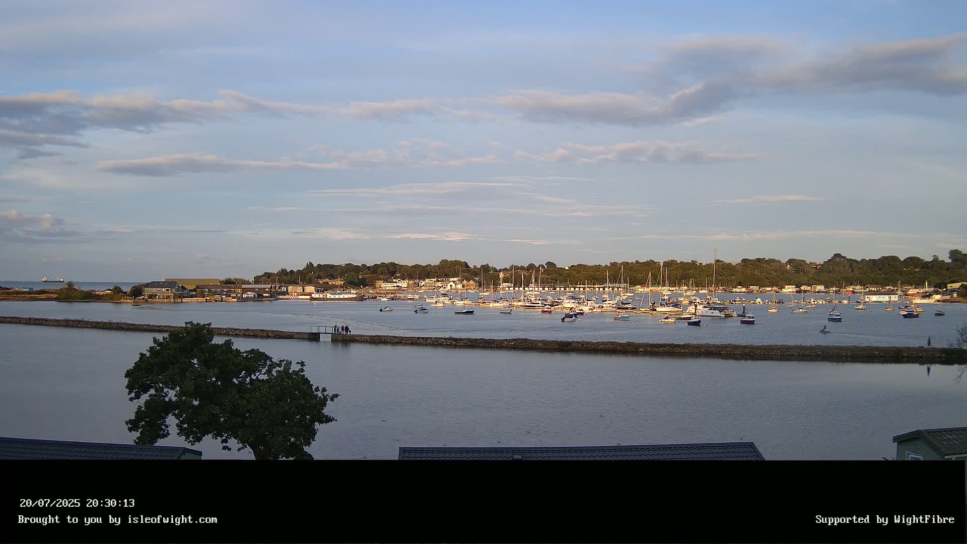 Bembridge Harbour Live Cam -  Isle of Wight, South East, England, United Kingdom