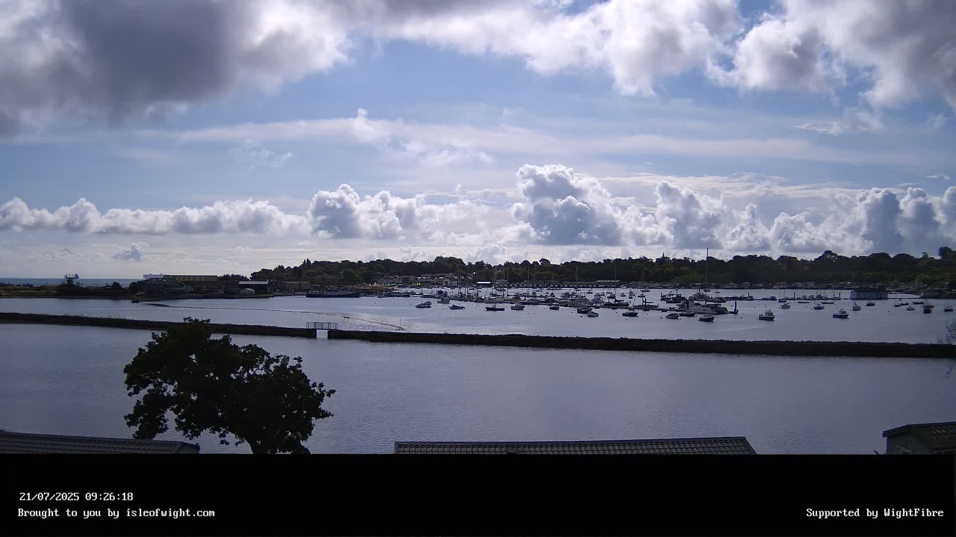 Bembridge Harbour Live Cam -  Isle of Wight, South East, England, United Kingdom