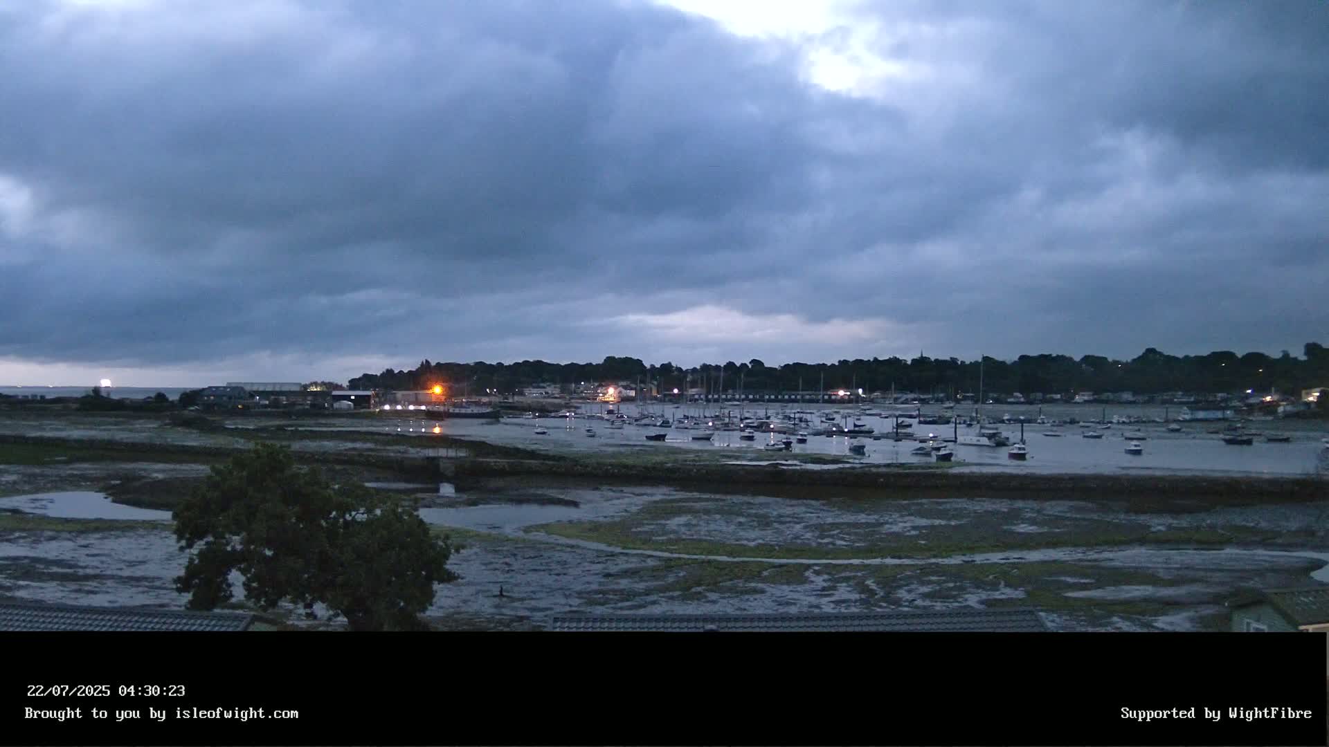 Bembridge Harbour Live Cam -  Isle of Wight, South East, England, United Kingdom