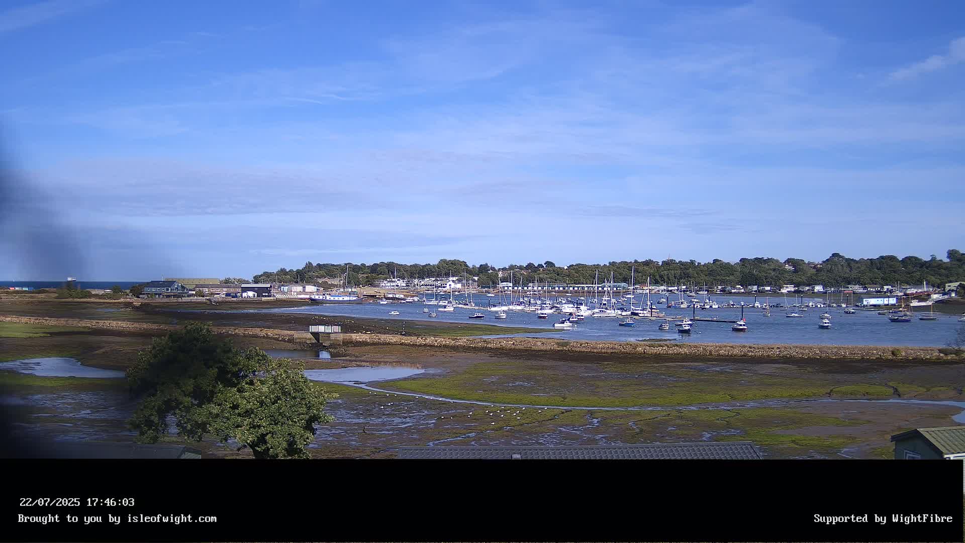 Bembridge Harbour Live Cam -  Isle of Wight, South East, England, United Kingdom
