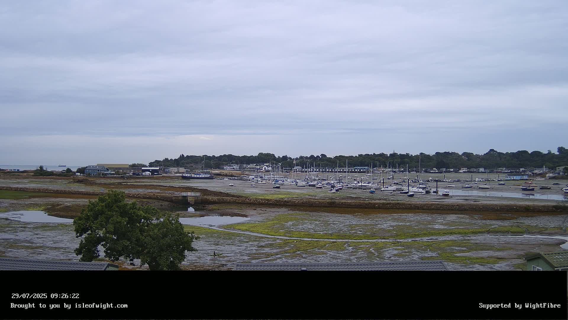 Bembridge Harbour Live Cam -  Isle of Wight, South East, England, United Kingdom