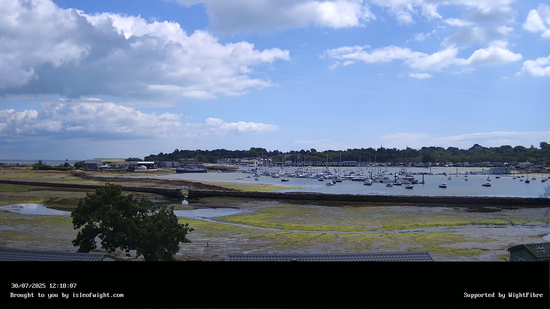 Bembridge Harbour Live Cam -  Isle of Wight, South East, England, United Kingdom